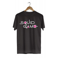 Squid Games Yazı Baskılı Tişört