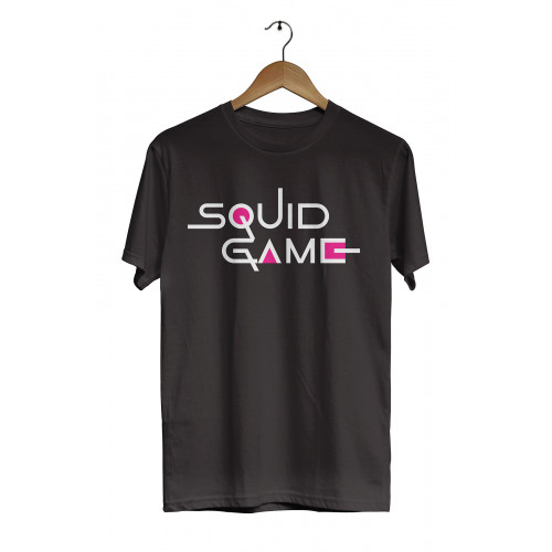 Squid Games Yazı Baskılı Tişört