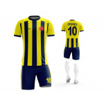 Kişiye Özel Futbol Forması - Sarı & Lacivert 2020