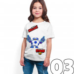 Brawl Stars - Darryl - Dijital Baskılı Beyaz Kişiye Özel T-Shirt