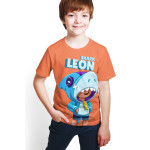 Brawl Stars - Shark Leon - Ön / Arka Dijital Baskılı T-Shirt