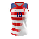  Voleybol Forması Dijital Baskı Kişiye Özel Tasarım Tek Üst - M716 