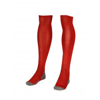 Yüksek Kalite Topuklu Futbol Çorabı - Tozluk - Kırmızı