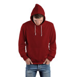 ACR Erkek Bordo Kapüşonlu Sweatshirt