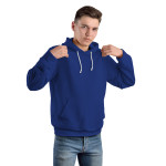 ACR Erkek Saks Mavi Kapüşonlu Sweatshirt