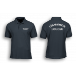 Firmanıza Özel - Yakalı, Düğmeli Amerikan Pike Lakost Kumaş Logo ve Yazı Baskılı Tişört